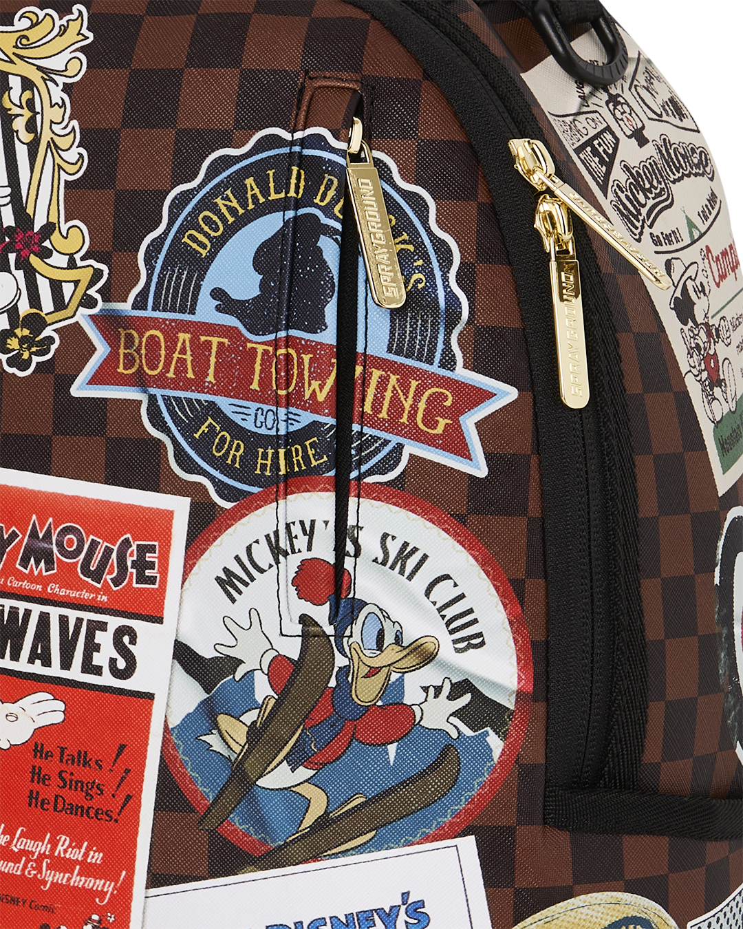 Sprayground Mickey Mouse Mogul Disney Collab Backpack Bag - Shopsportive