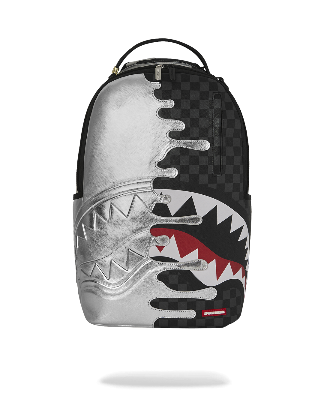 Sprayground Chrome Spectre Backpack Bag - Shopsportive