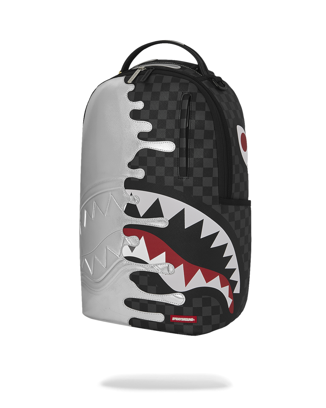Sprayground Chrome Spectre Backpack Bag - Shopsportive
