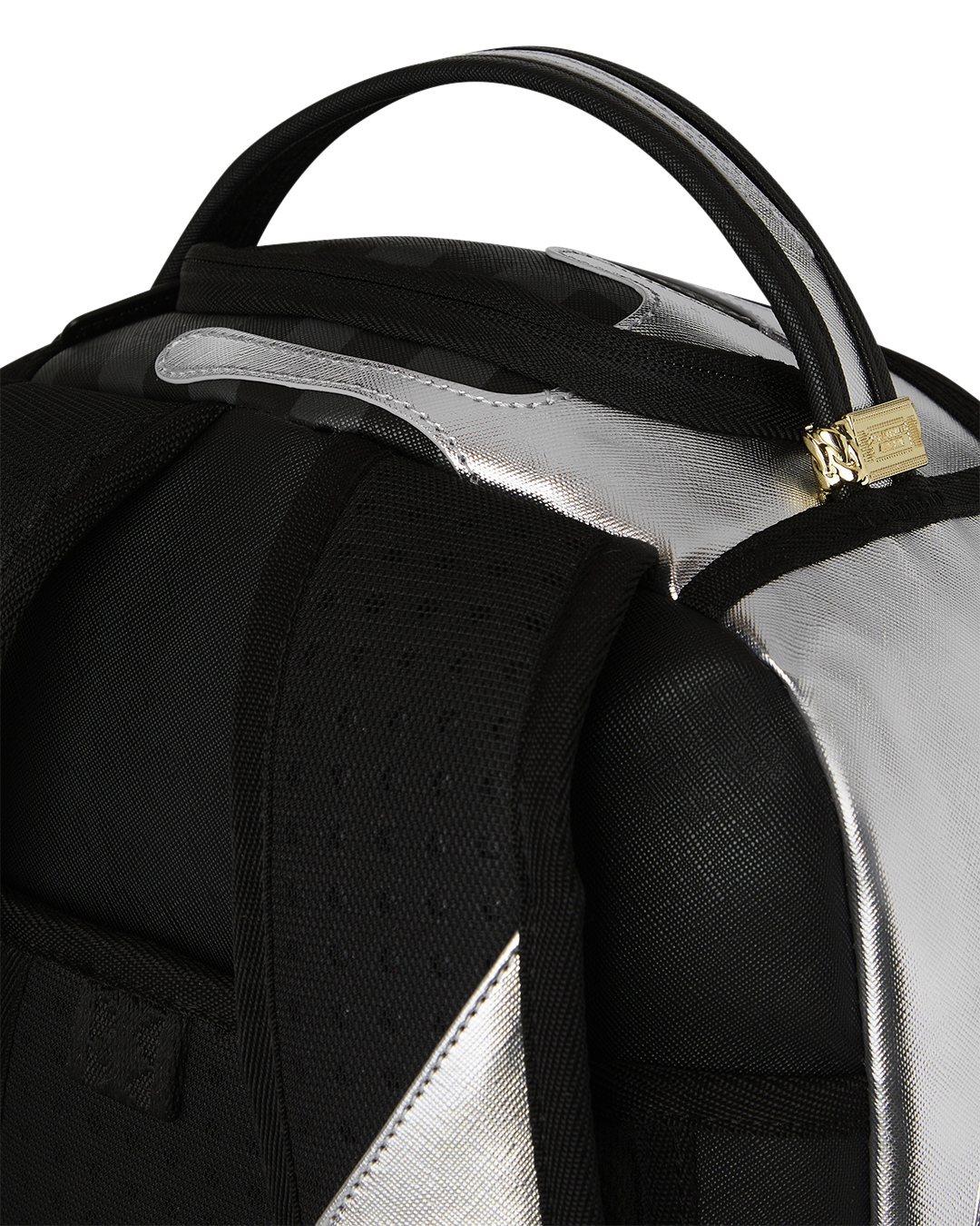 Sprayground Chrome Spectre Backpack Bag - Shopsportive