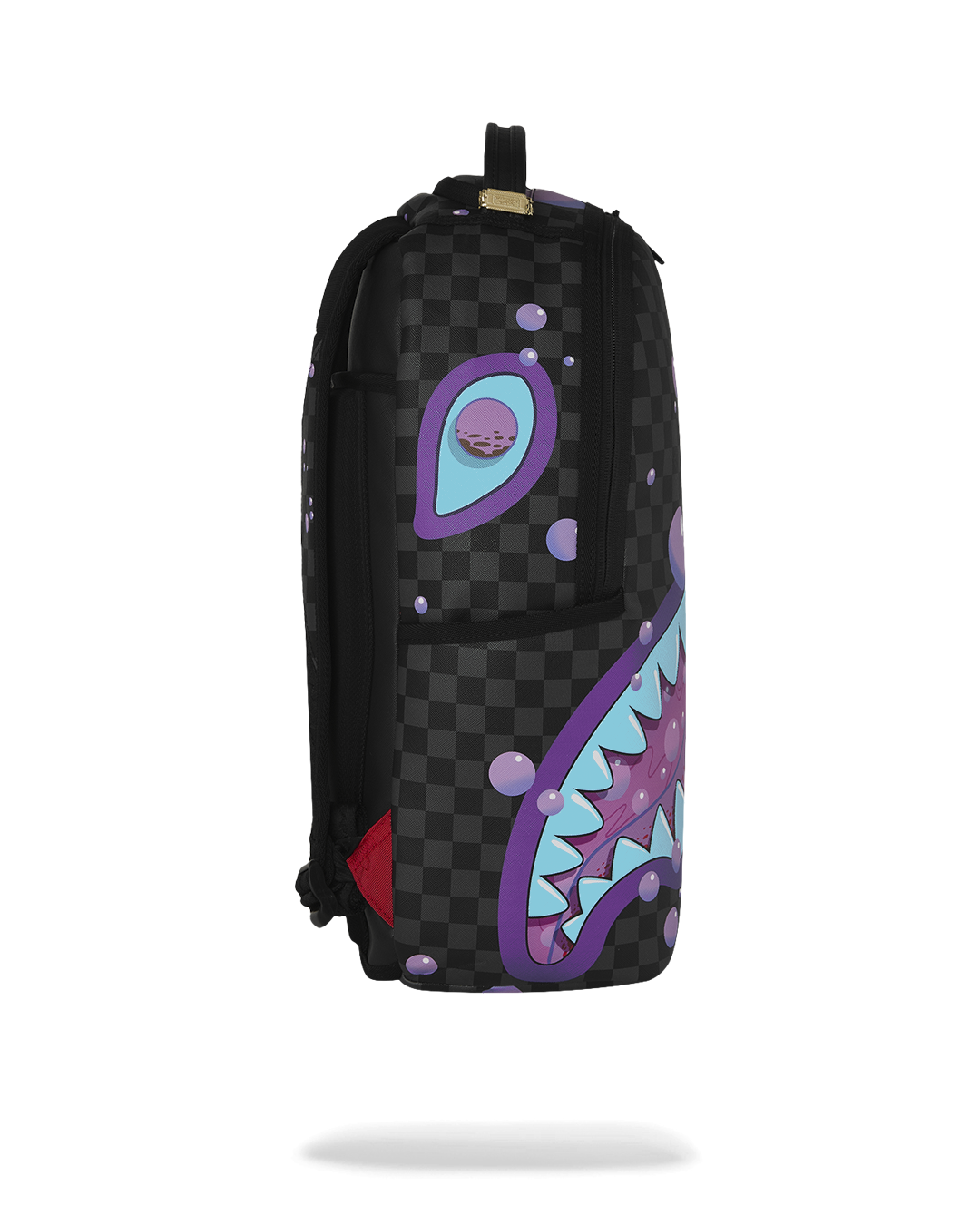 Sprayground Purple Slime Shark Backpack Bag - Shopsportive