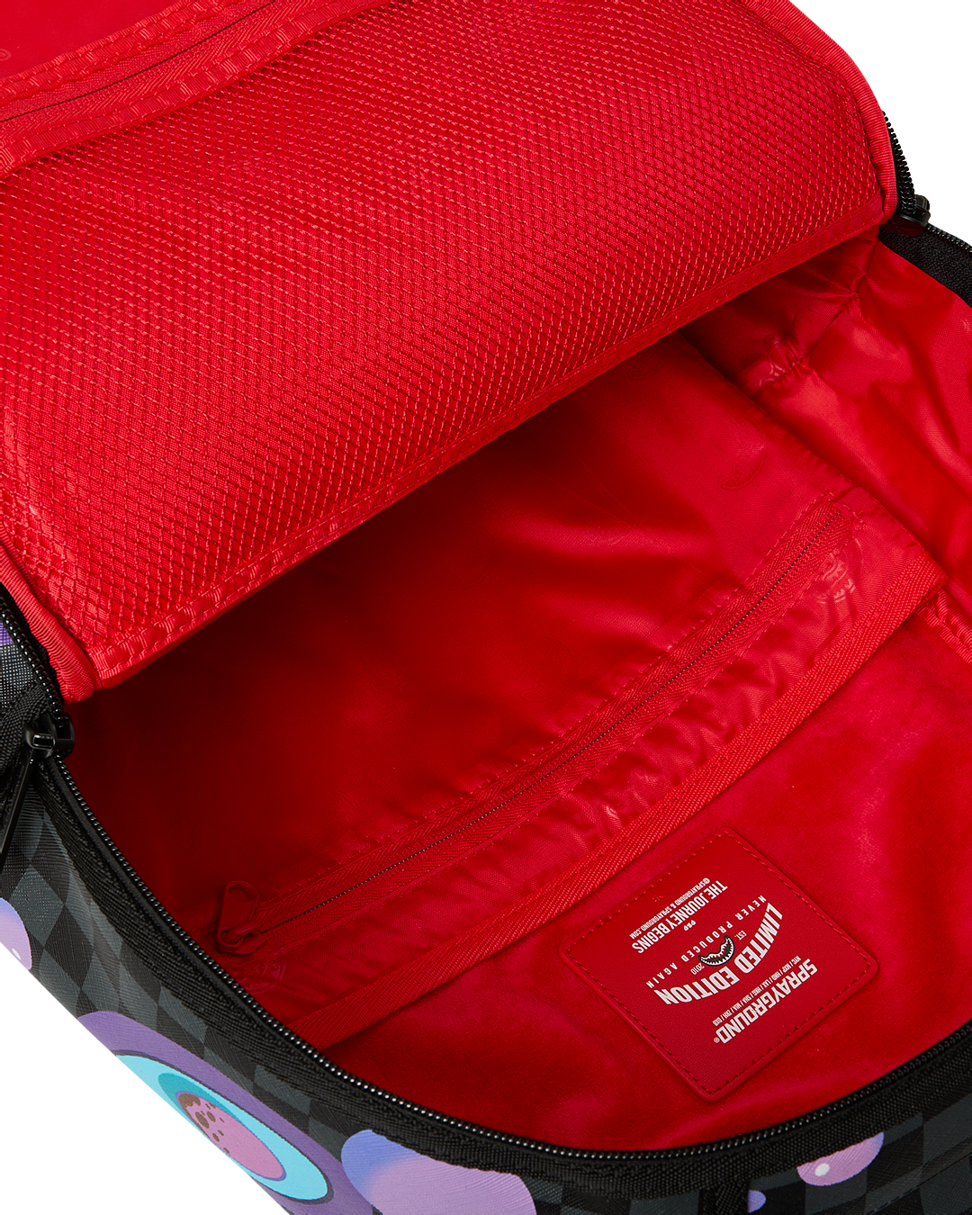 Sprayground Purple Slime Shark Backpack Bag - Shopsportive
