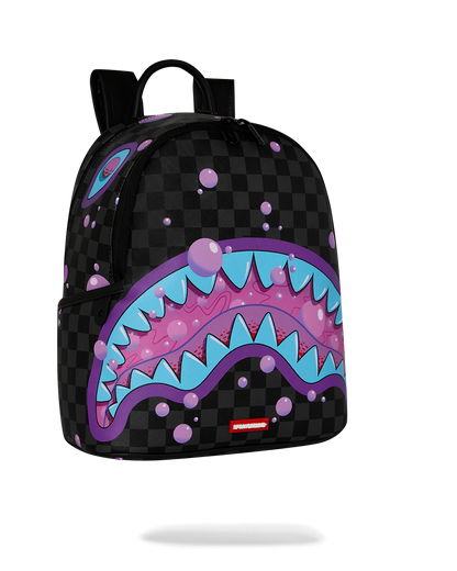 Sprayground Purple Slime Takeover Savage Backpack Bag - Shopsportive