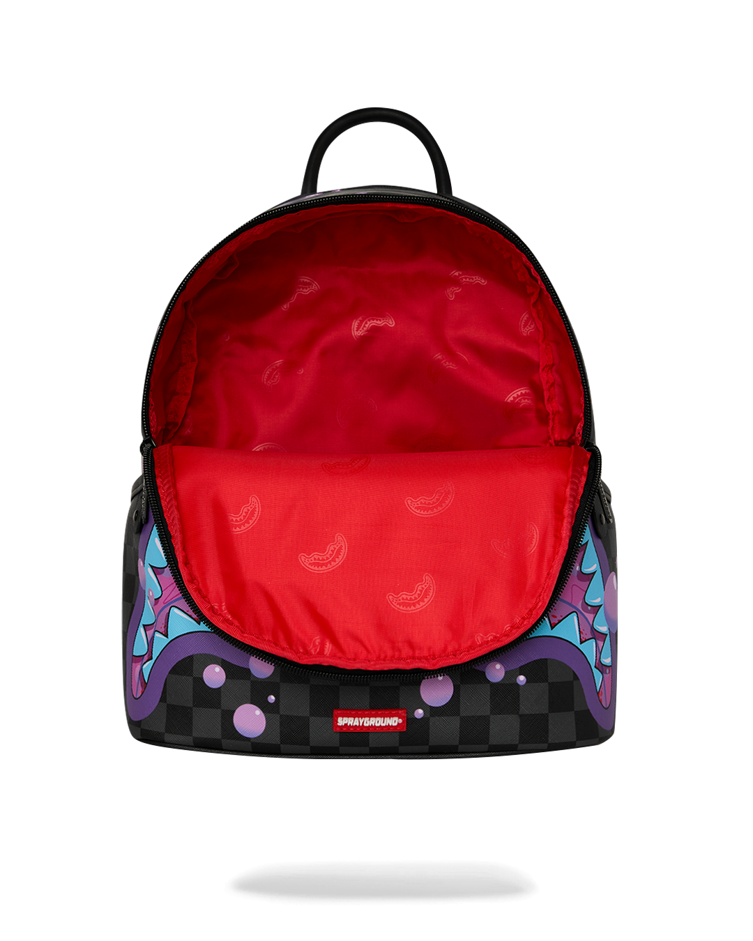 Sprayground Purple Slime Takeover Savage Backpack Bag - Shopsportive