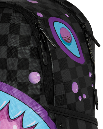 Sprayground Purple Slime Takeover Savage Backpack Bag - Shopsportive