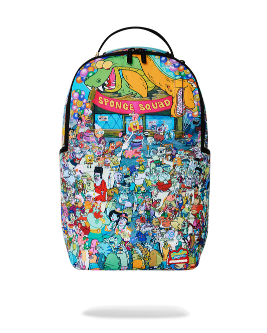 Sprayground Spongebob Big Ocean Party Backpack Bag - Shopsportive