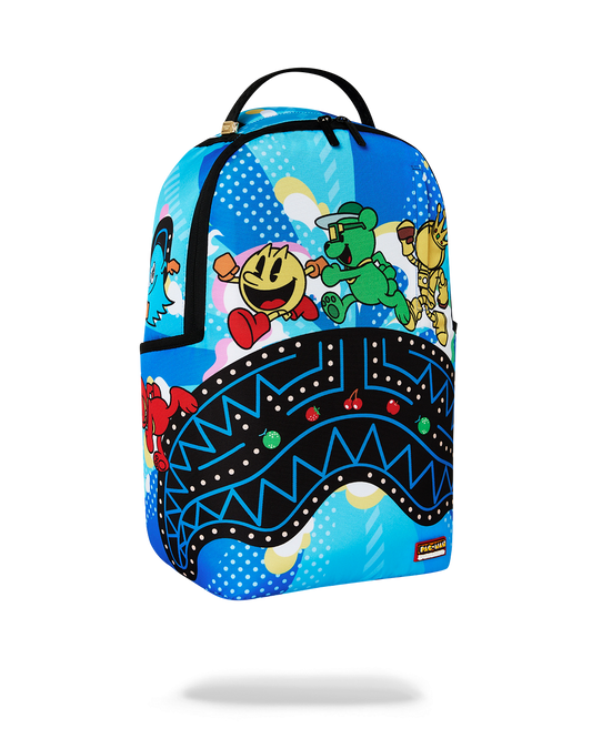 Sprayground Pac-Man Official Collab - The Sg Crew Backpack Bag - Shopsportive