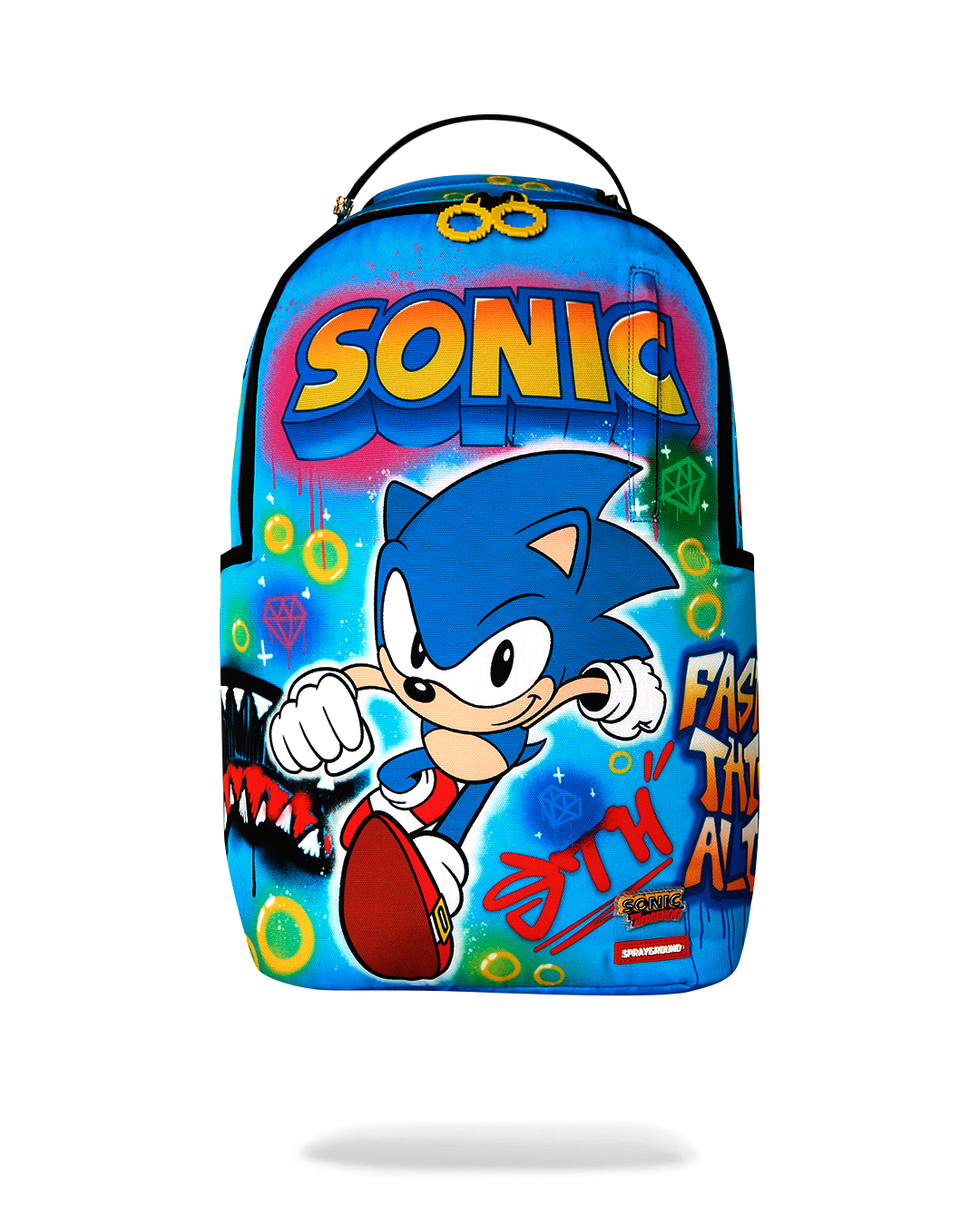 Sprayground Sonic On The Run 91 Backpack Bag - Shopsportive