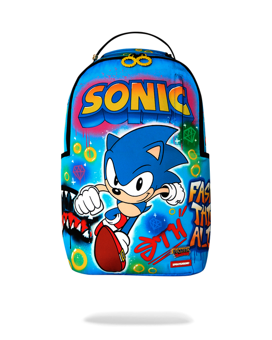 Sprayground Sonic On The Run 91 Backpack Bag - Shopsportive