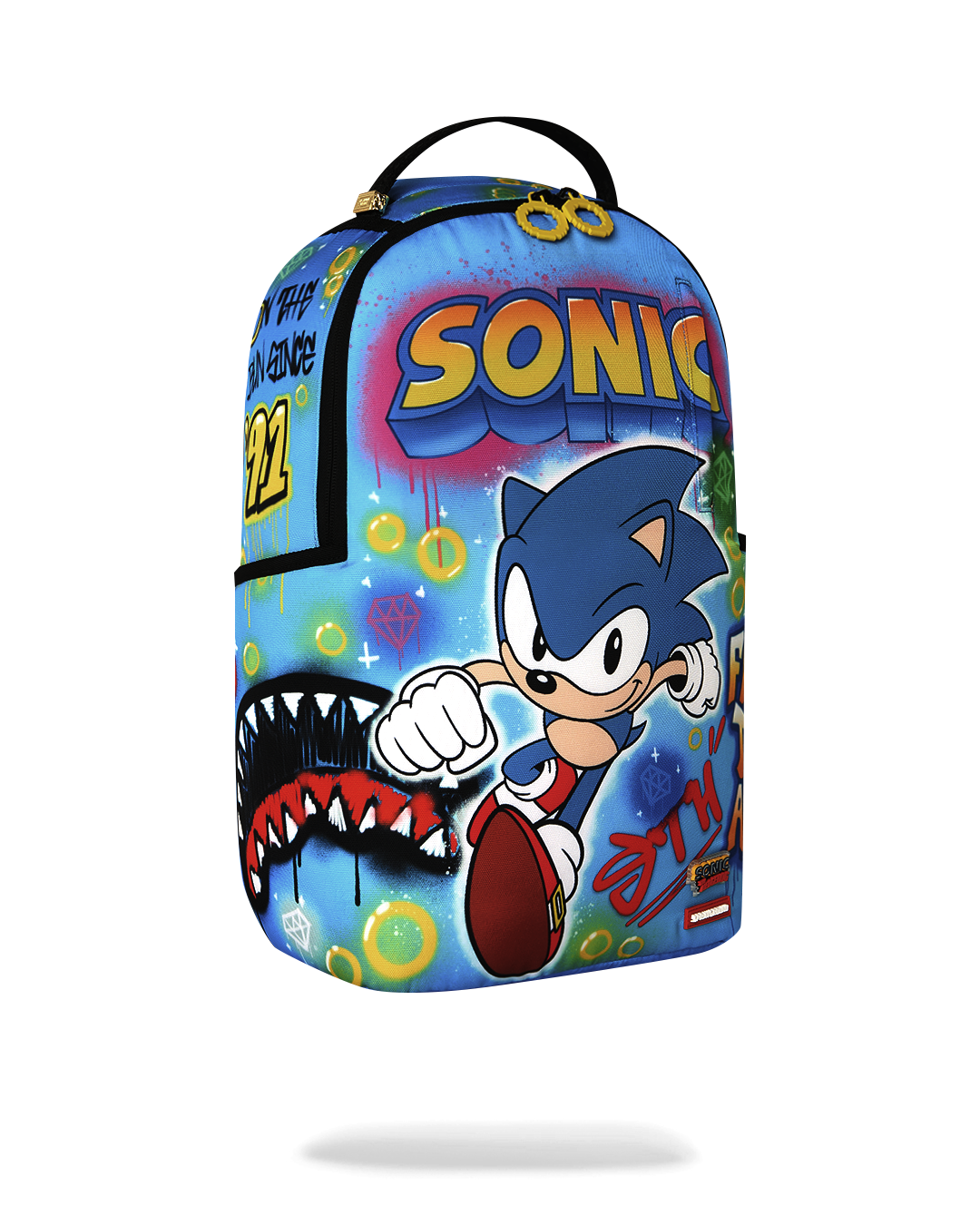 Sprayground Sonic On The Run 91 Backpack Bag - Shopsportive