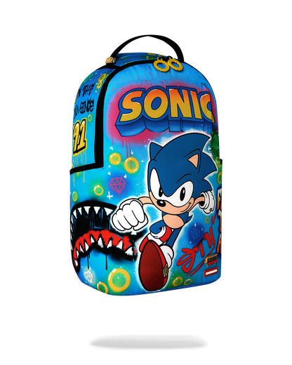 Sprayground Sonic On The Run 91 Backpack Bag - Shopsportive