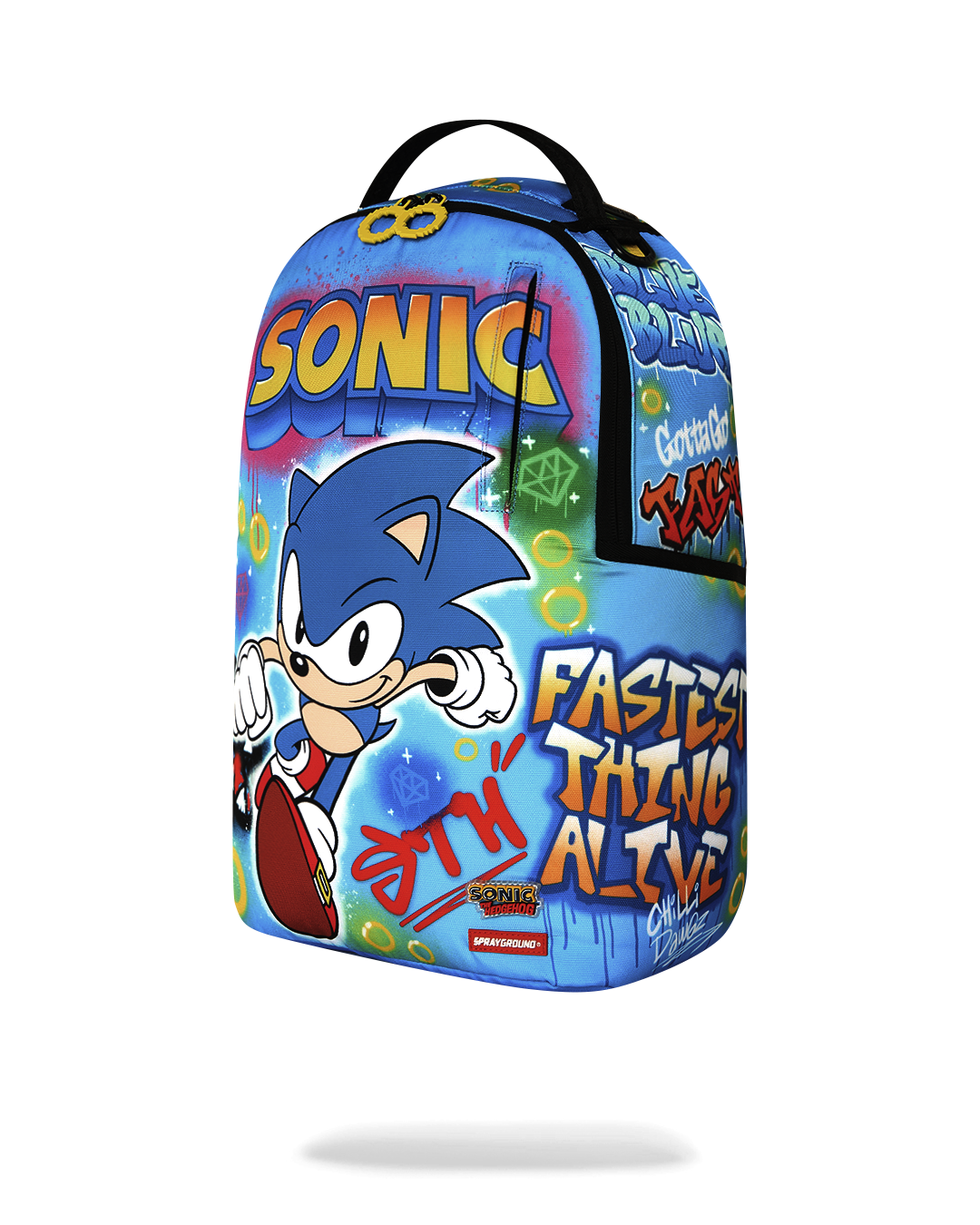 Sprayground Sonic On The Run 91 Backpack Bag - Shopsportive