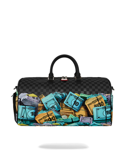 Sprayground Monopoly Stack Up Duffle Bag - Shopsportive