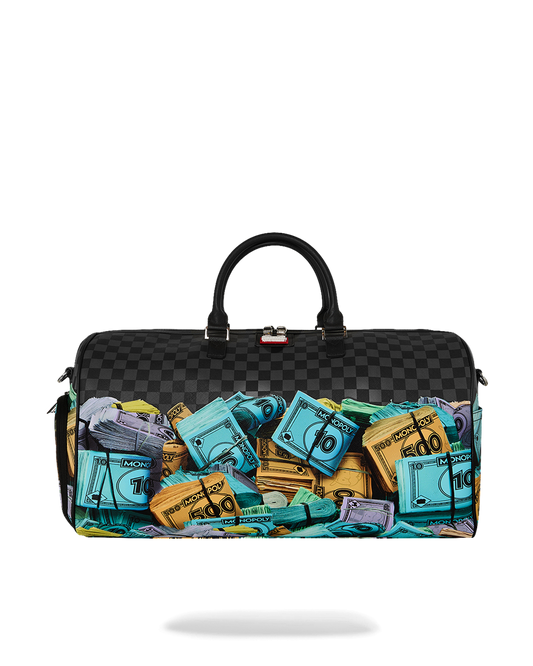 Sprayground Monopoly Stack Up Duffle Bag - Shopsportive