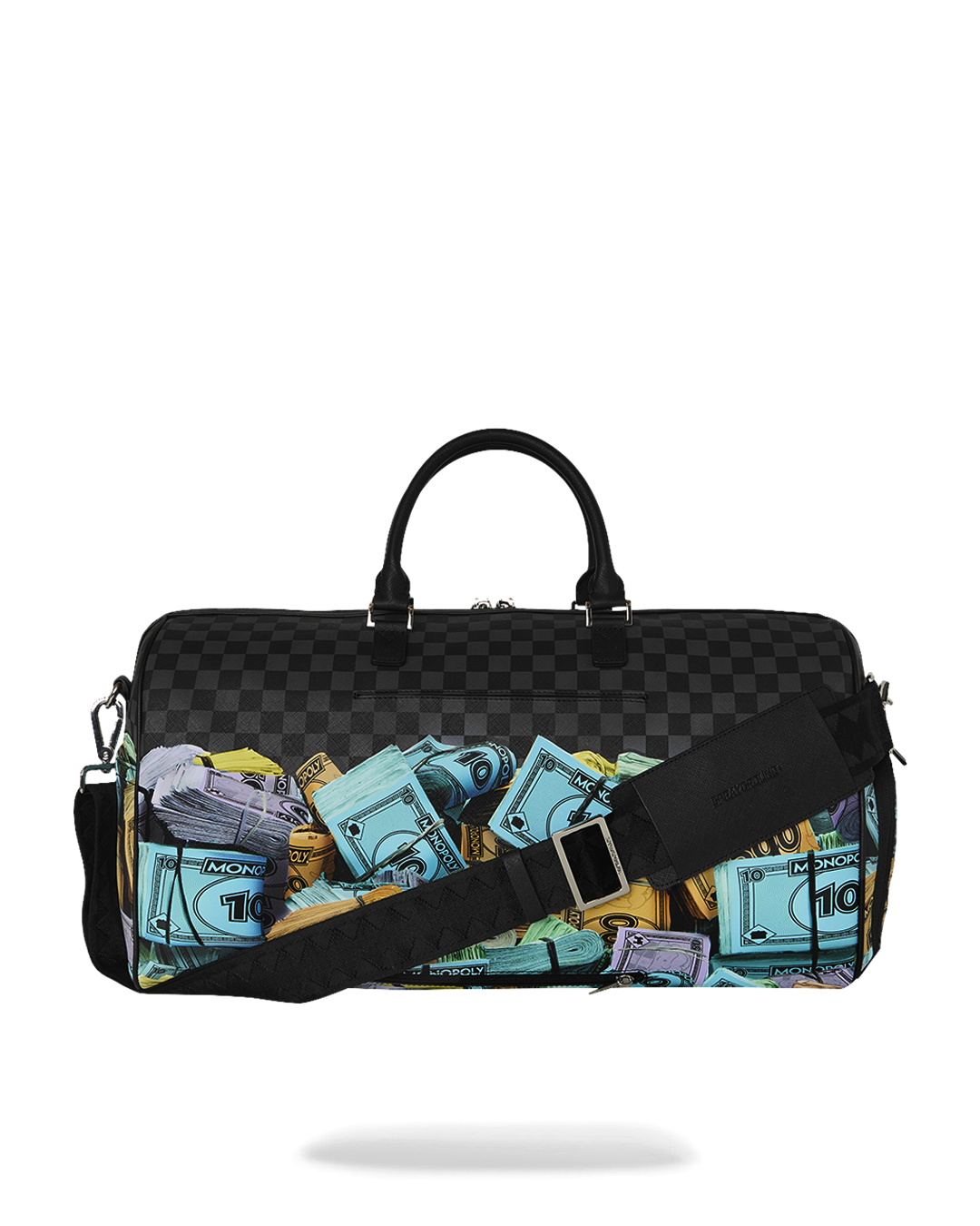 Sprayground Monopoly Stack Up Duffle Bag - Shopsportive
