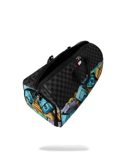Sprayground Monopoly Stack Up Duffle Bag - Shopsportive
