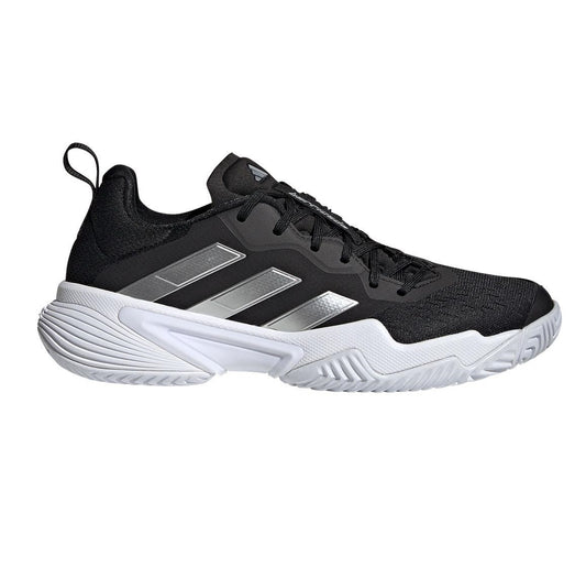 Adidas Women's Barricade Tennis Shoes - Black / Silver Metallic