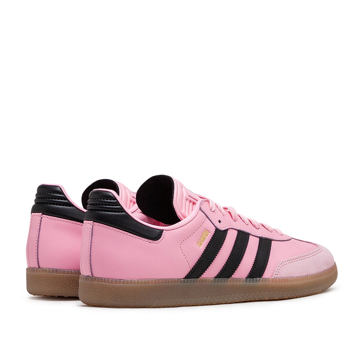 Adidas Men's Samba Inter Miami CF Messi Shoes - Pink / Black / Gum