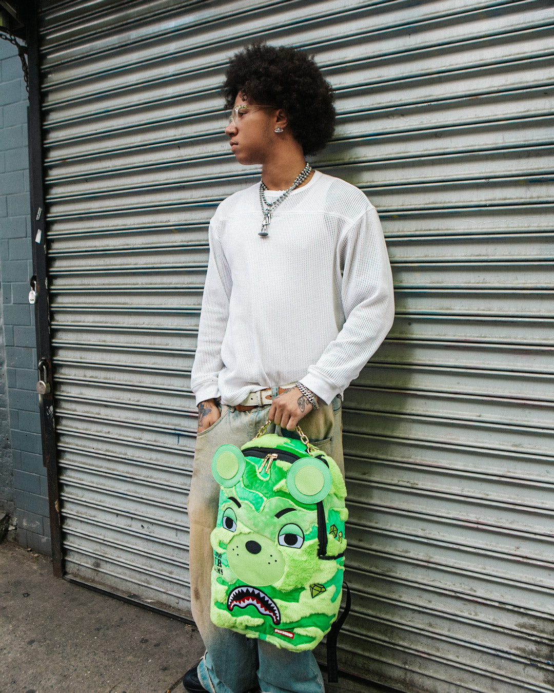 Sprayground Money Bear Big Dreams Backpack Bag - Shopsportive