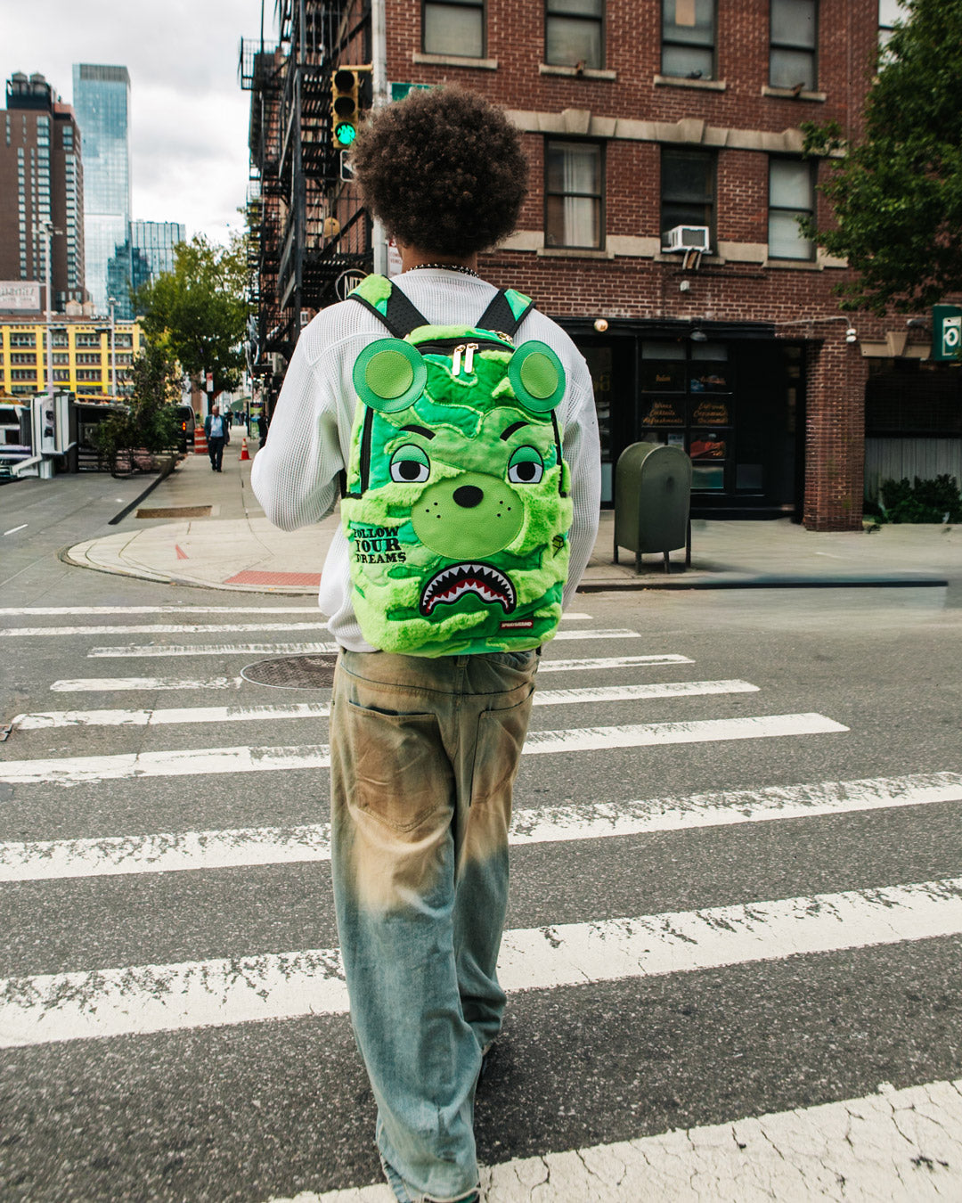 Sprayground Money Bear Big Dreams Backpack Bag - Shopsportive