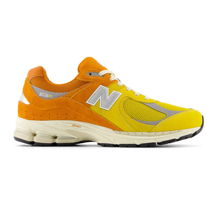 New Balance Men's 2002R Shoes - Ginger Lemon / Classic Orange / Shadow Grey - Shopsportive