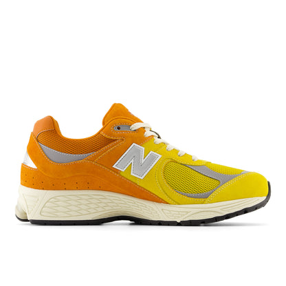 New Balance Men's 2002R Shoes - Ginger Lemon / Classic Orange / Shadow Grey - Shopsportive