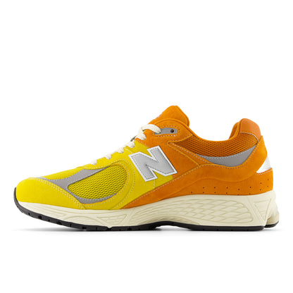 New Balance Men's 2002R Shoes - Ginger Lemon / Classic Orange / Shadow Grey - Shopsportive