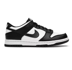 Nike Kid's Dunk Low Shoes - White / Black Sportive