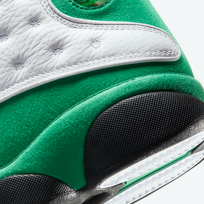 Nike Men's Air Jordan 13 Retro Lucky Shoes - White / Lucky Green / Black - Shopsportive