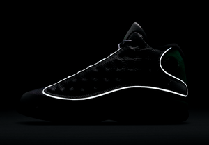 Nike Men's Air Jordan 13 Retro Lucky Shoes - White / Lucky Green / Black Sportive