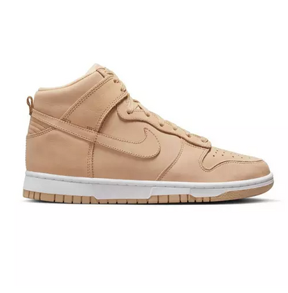 Nike Women's Dunk High Premium Shoes - Vachetta Tan / White - Shopsportive
