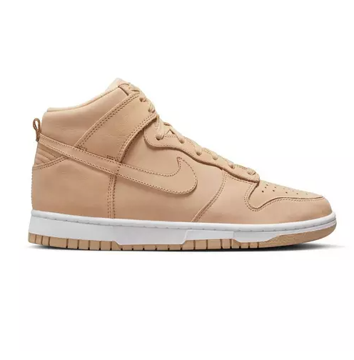 Nike Women's Dunk High Premium Shoes - Vachetta Tan / White Sportive