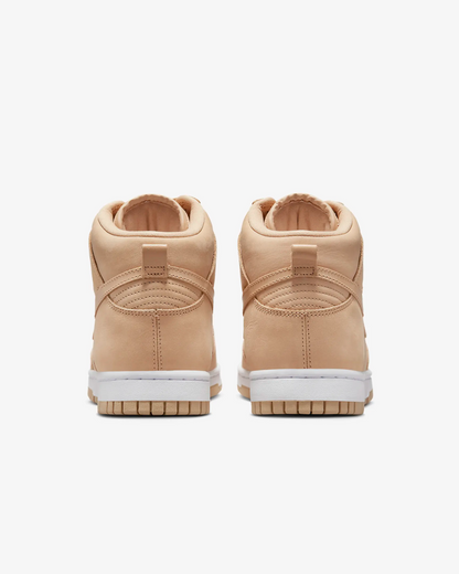 Nike Women's Dunk High Premium Shoes - Vachetta Tan / White - Shopsportive