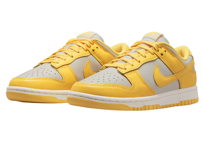 Nike Women's Dunk Low Shoes - Light Bone / Citron Pulse / Sail - Shopsportive