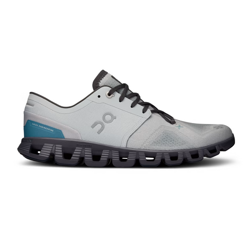 On Running Men's Cloud X 3 Shoes - Glacier / Iron Sportive
