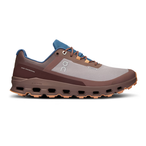 On Running Men's Cloudvista Waterproof Shoes - Zinc / Grape Sportive
