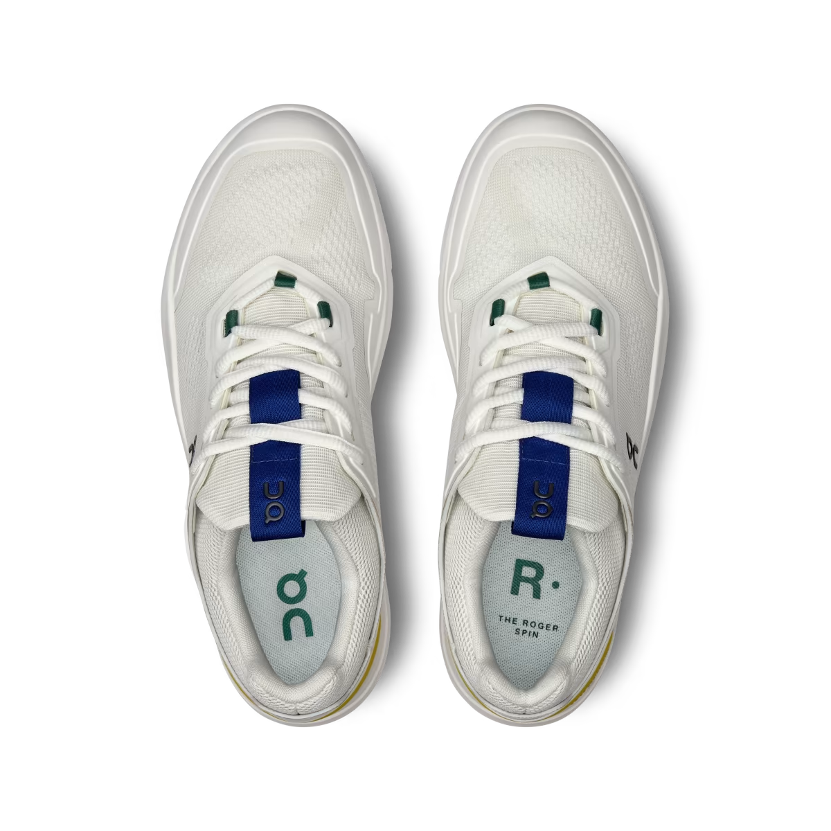 On Running Women's The Roger Spin Shoes - Undyed White / Yellow Sportive