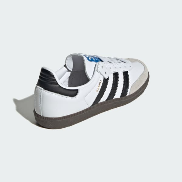 Adidas Kid's Samba OG Shoes - Cloud White / Core Black / Gum