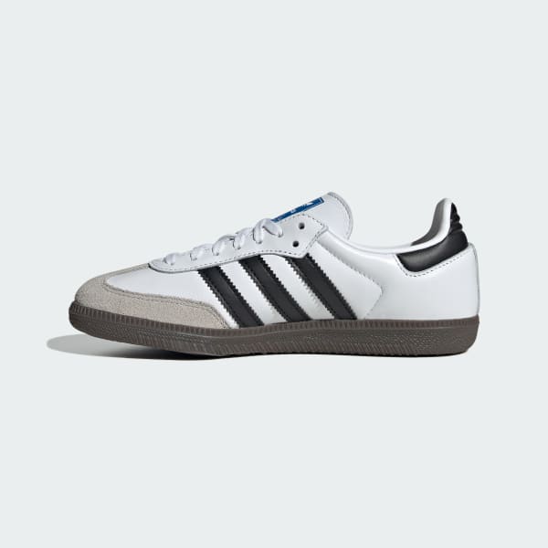 Adidas Kid's Samba OG Shoes - Cloud White / Core Black / Gum