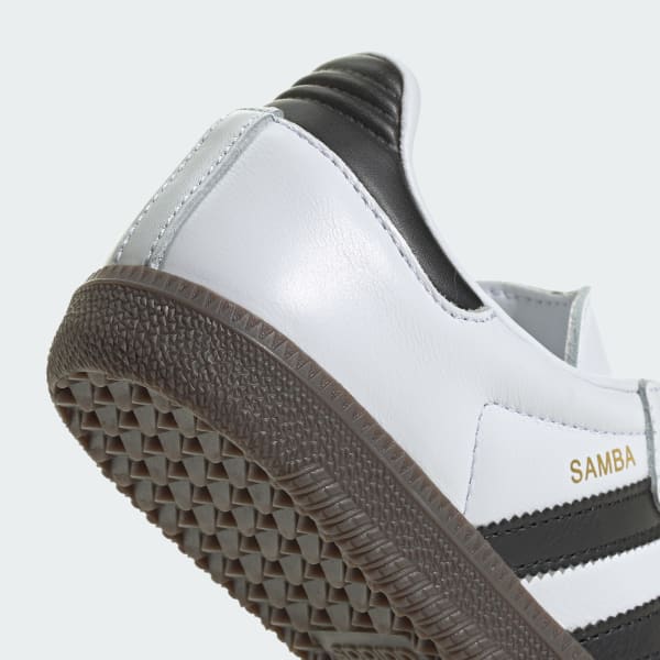 Adidas Kids' Samba OG Shoes - Cloud White / Core Black / Gum Sportive Adidas Kids' Samba OG Shoes - Cloud White / Core Black / Gum Sportive