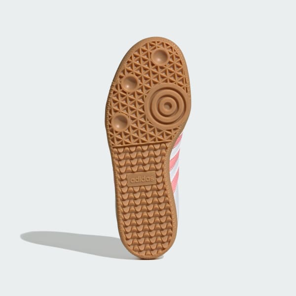 Adidas Kids' Samba Og Shoes - White / Coral Pink