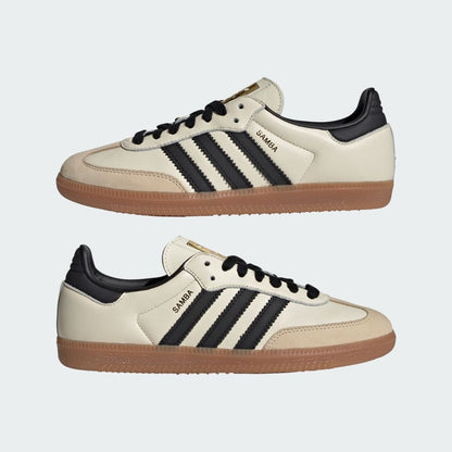 Adidas Women's Samba Og Shoes - Cream White / Sand Strata - Shopsportive