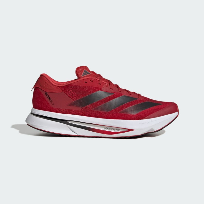 Adidas Men's Adizero Sl2 Shoes - Team Power Red 2 / Core Black / Cloud White - Shopsportive