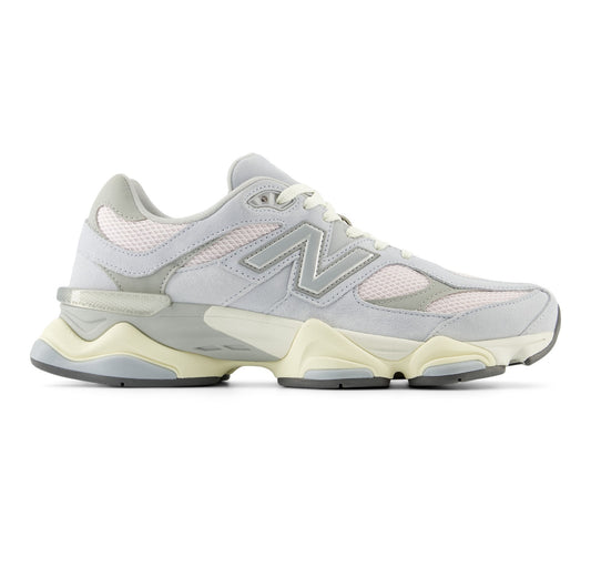 New Balance Men's 9060 Shoes - Granite / Pink / Silver Metallic