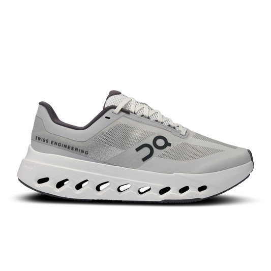 On Running Women's Cloudsurfer Next Wide Shoes - Glacier / White