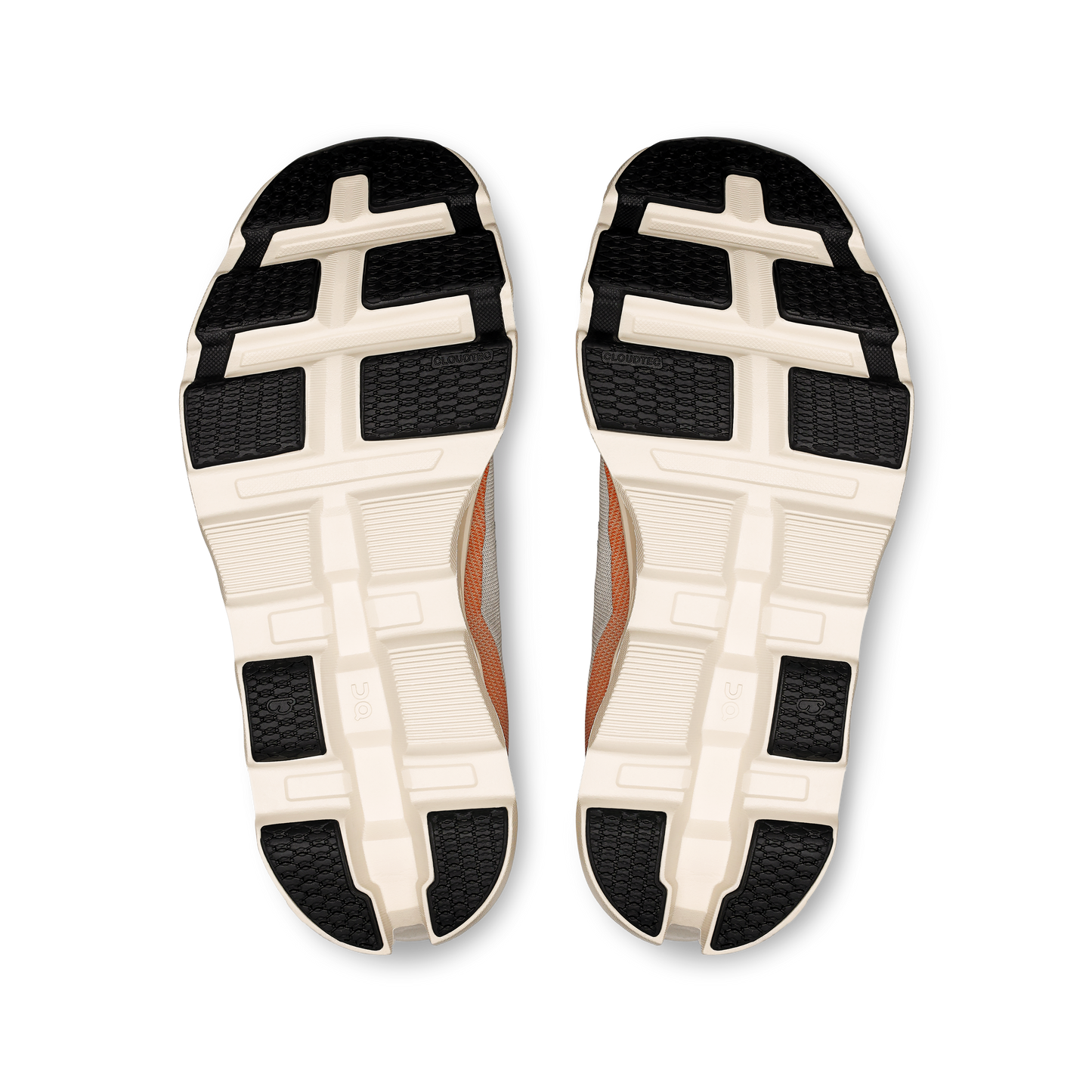 On Running Women's Cloudmonster 2 Shoes - Ivory / Tangerine - Shopsportive