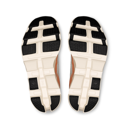 On Running Women's Cloudmonster 2 Shoes - Ivory / Tangerine - Shopsportive