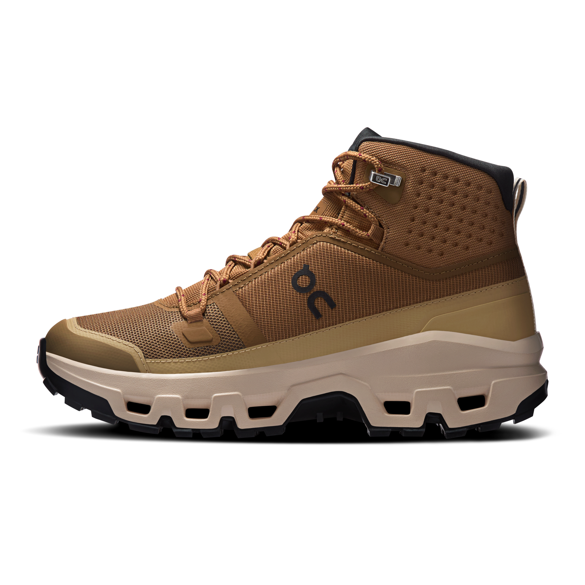 On Running Women's Cloudrock Mid Waterproof Shoes - Sphinx / Sand - Shopsportive