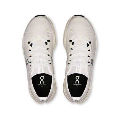 On Running Women's Cloudsurfer Max Shoes - White / White - Shopsportive