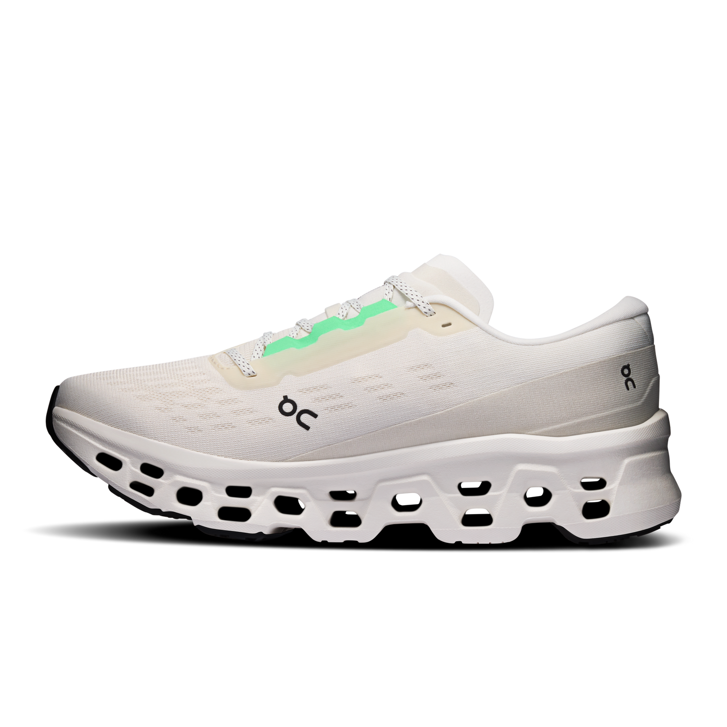 On Running Men's Cloudmonster 3 Shoes - Ivory / Ivory